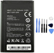 Batteria per Huawei HUAWEI IDEOS X5 U8800 HB4F1 1500MAH con KIT CACCIAVITI
