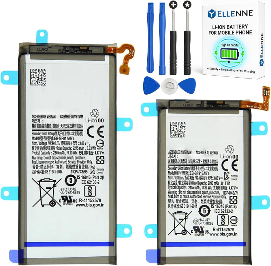 Batteria per Samsung Z FOLD 2 SM-F916B / EB-BF916 / EB-BF917 (ENTRAMBE) con KIT CACCIAVITI