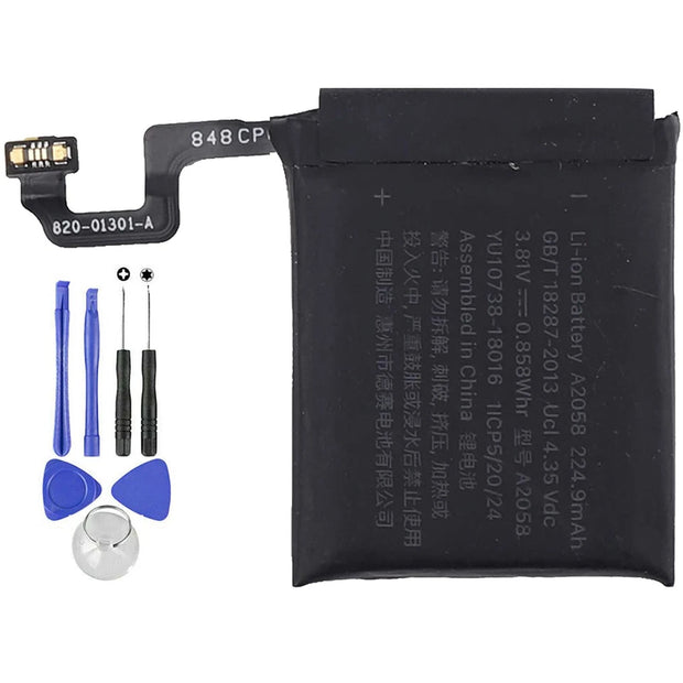 Batteria per Apple iWatch 4 Generazione 40mm A2058 da 224mAh con KIT CACCIAVITI