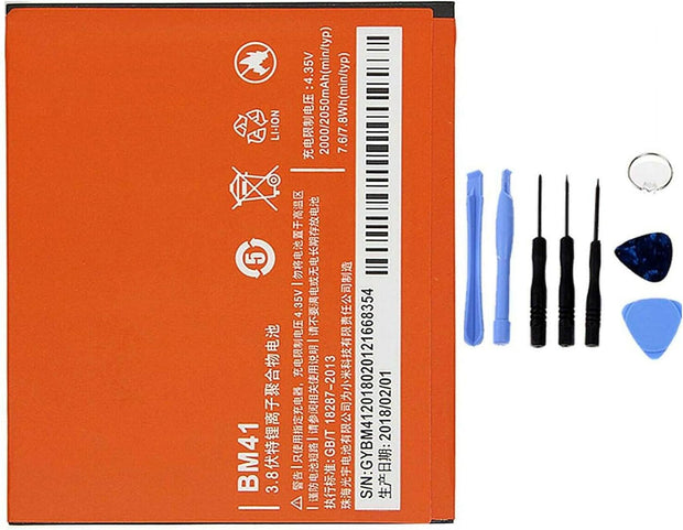 Batteria per XIAOMI REDMI 1S BM41 da 2050MAH con KIT CACCIAVITI