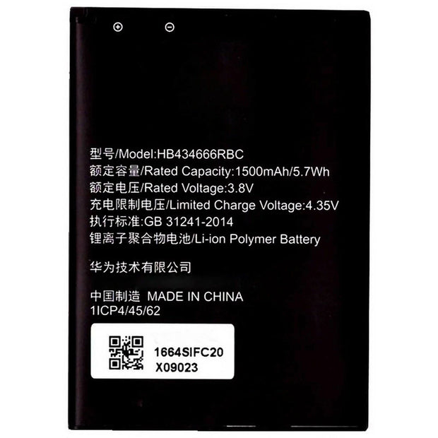 Batteria per Huawei HB434666RBC 1500mAh E5573 H3G POCKETCUBE MODEM VODAFONE R216 2200mah