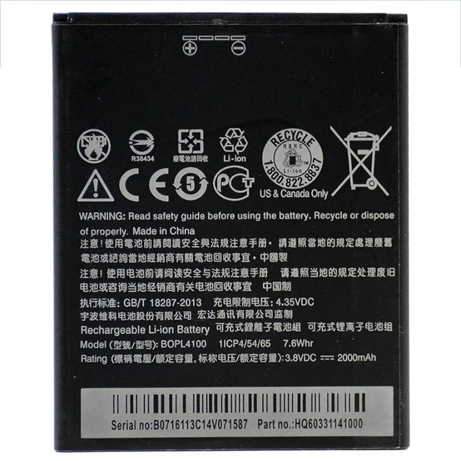 Batteria per HTC B0PL4100 DESIRE 526 | 526G da 1950MAH con KIT CACCIAVITI