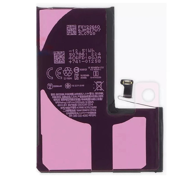 Batteria per Apple iPhone 14 PRO da 3200mAh con KIT CACCIAVITI