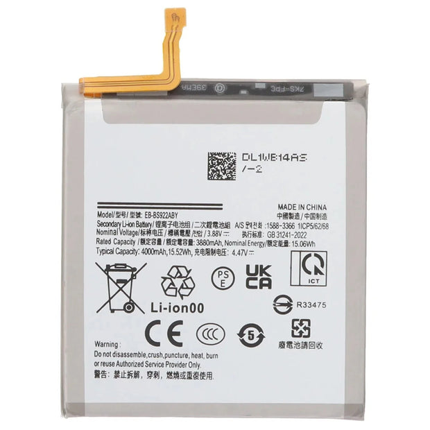 Batteria per Samsung Galaxy S24 EB-BS922 4000MAH con KIT CACCIAVITI