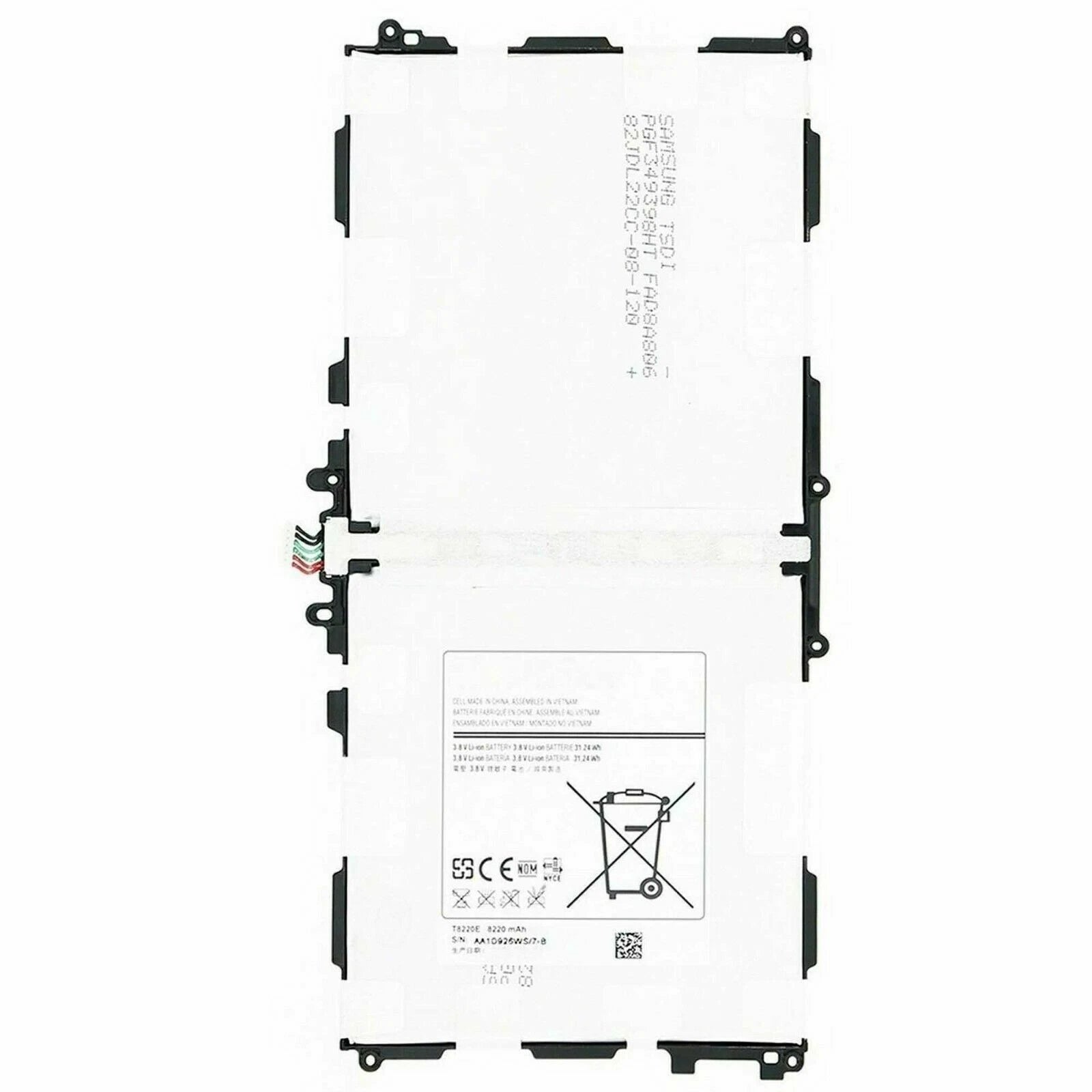 Batteria per Samsung Galaxy NOTE 10.1 2014 P600 P605 P601 T8220E con KIT CACCIAVITI