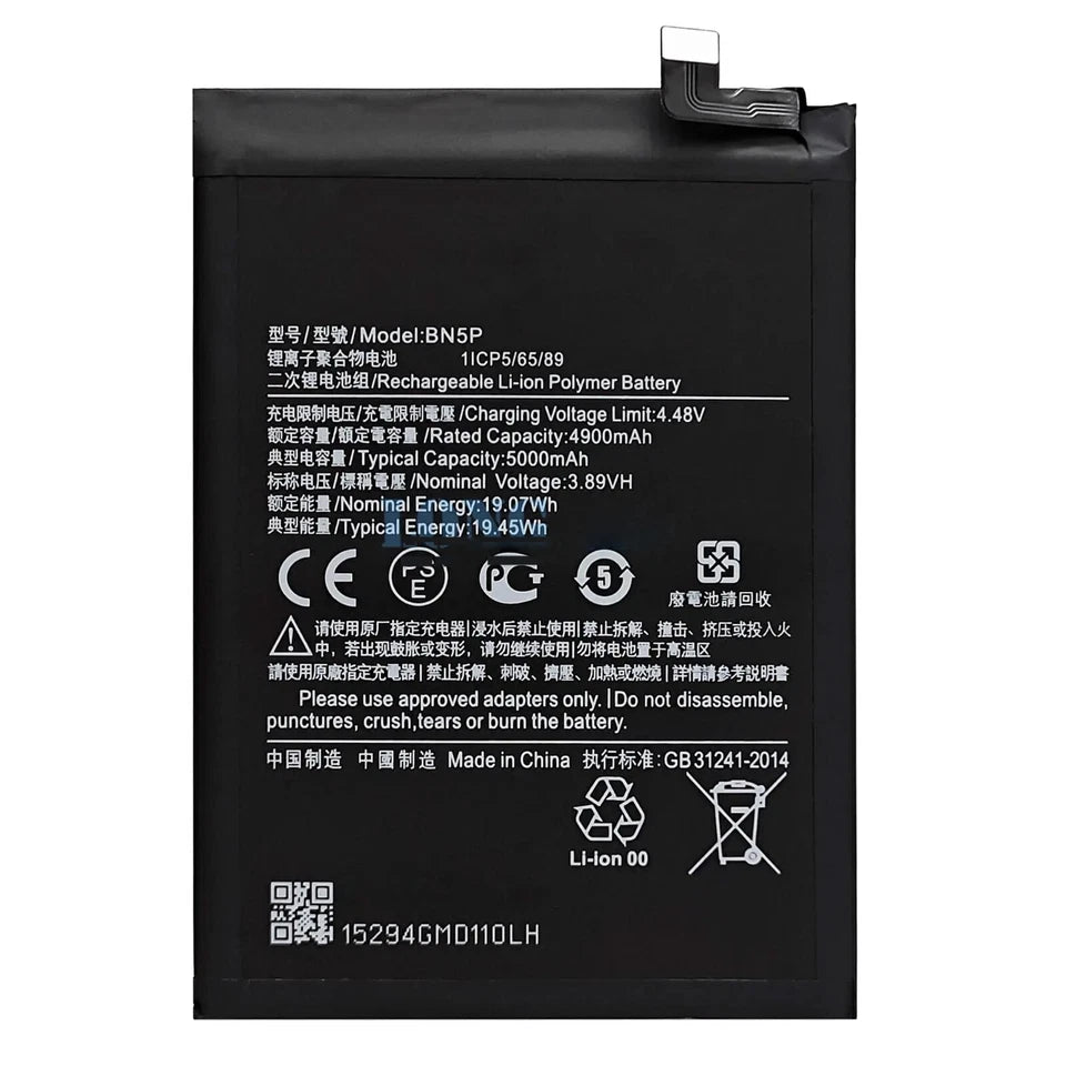 Batteria per XIAOMI BN5P REDMI NOTE 13 5G | NOTE 13 4G da 5000MAH con KIT CACCIAVITI