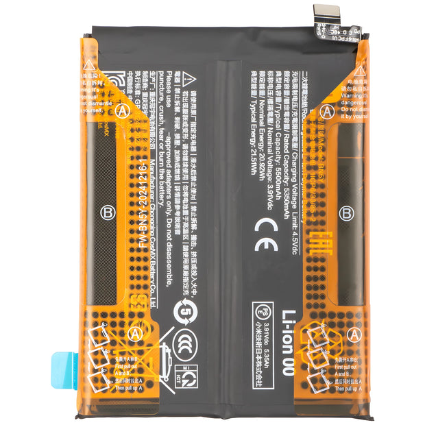 Batteria per XIAOMI Redmi Note 14 PRO 4G BN5Y da 5500mAh con KIT CACCIAVITI