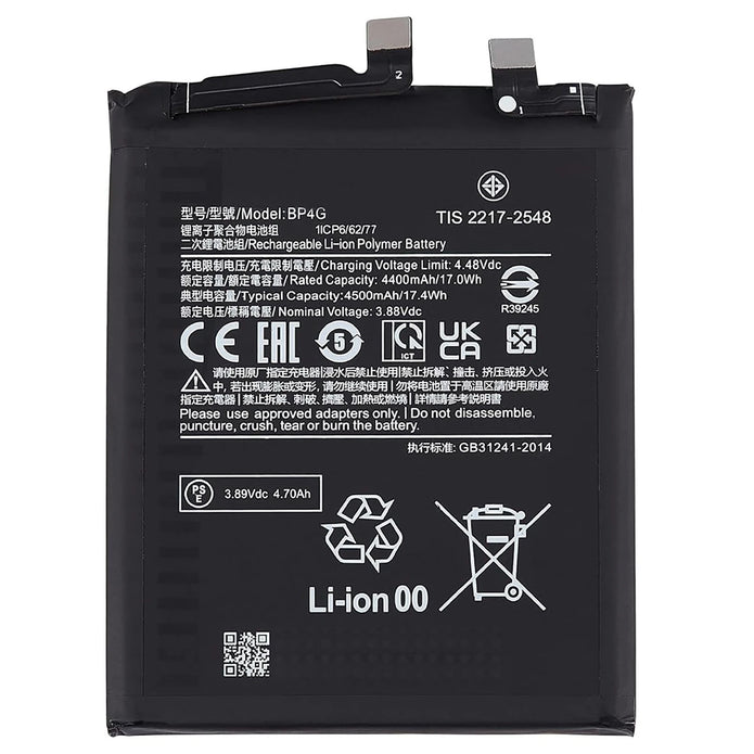 Batteria per XIAOMI 12 | 12X (5G) BP46 MI da 4500MAH con KIT CACCIAVITI