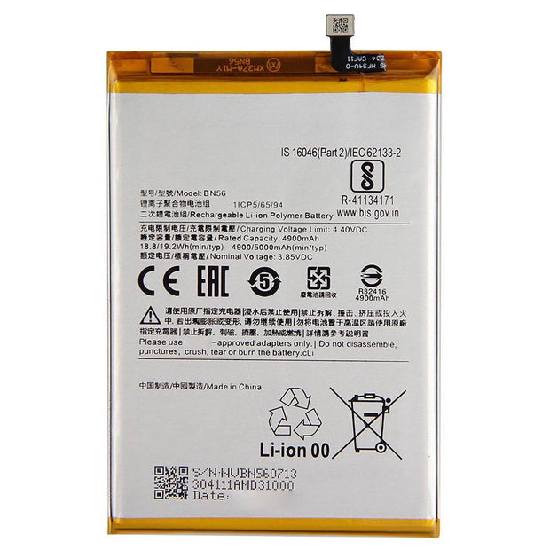 Batteria per XIAOMI REDMI 9C | 9A | POCO M2 PRO BN56 da 5000MAH con KIT CACCIAVITI