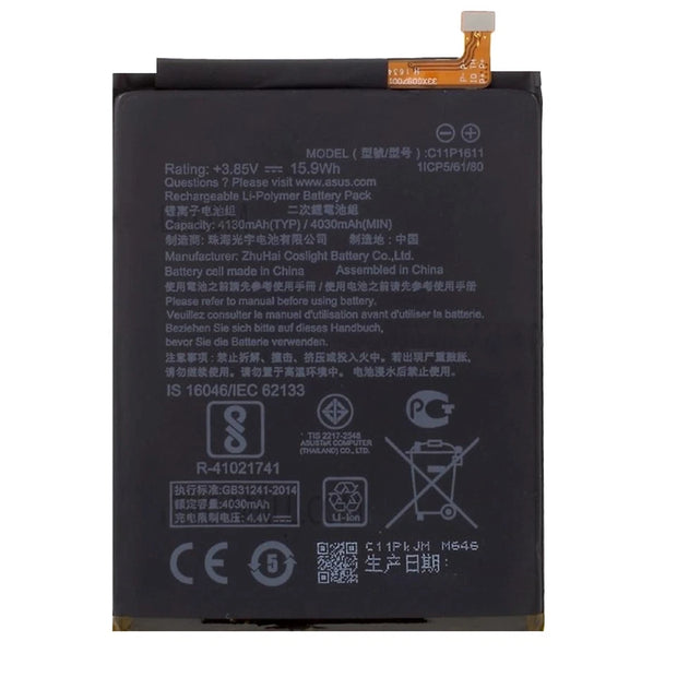 Batteria per ASUS ZENFONE 3 MAX ZC520TL X00BD C11P1611 4130mAh con KIT CACCIAVITI