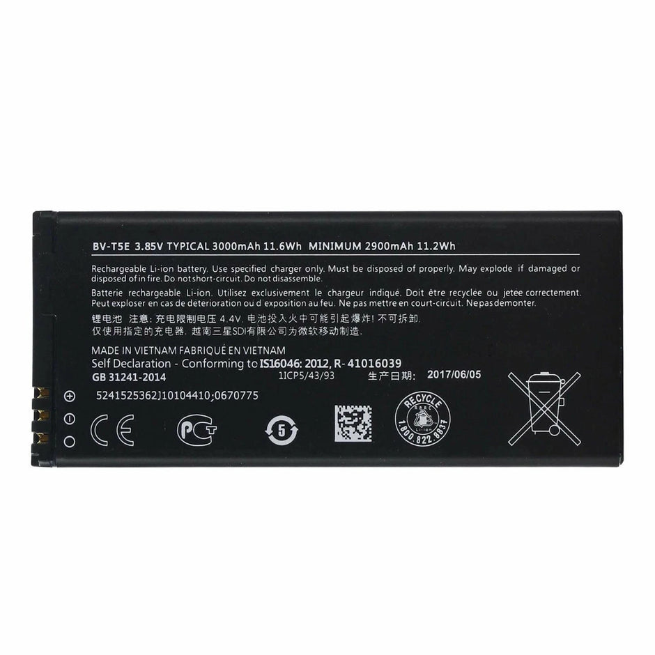 Batteria per NOKIA LUMIA 950 BV-T5E da 3000MAH con KIT CACCIAVITI