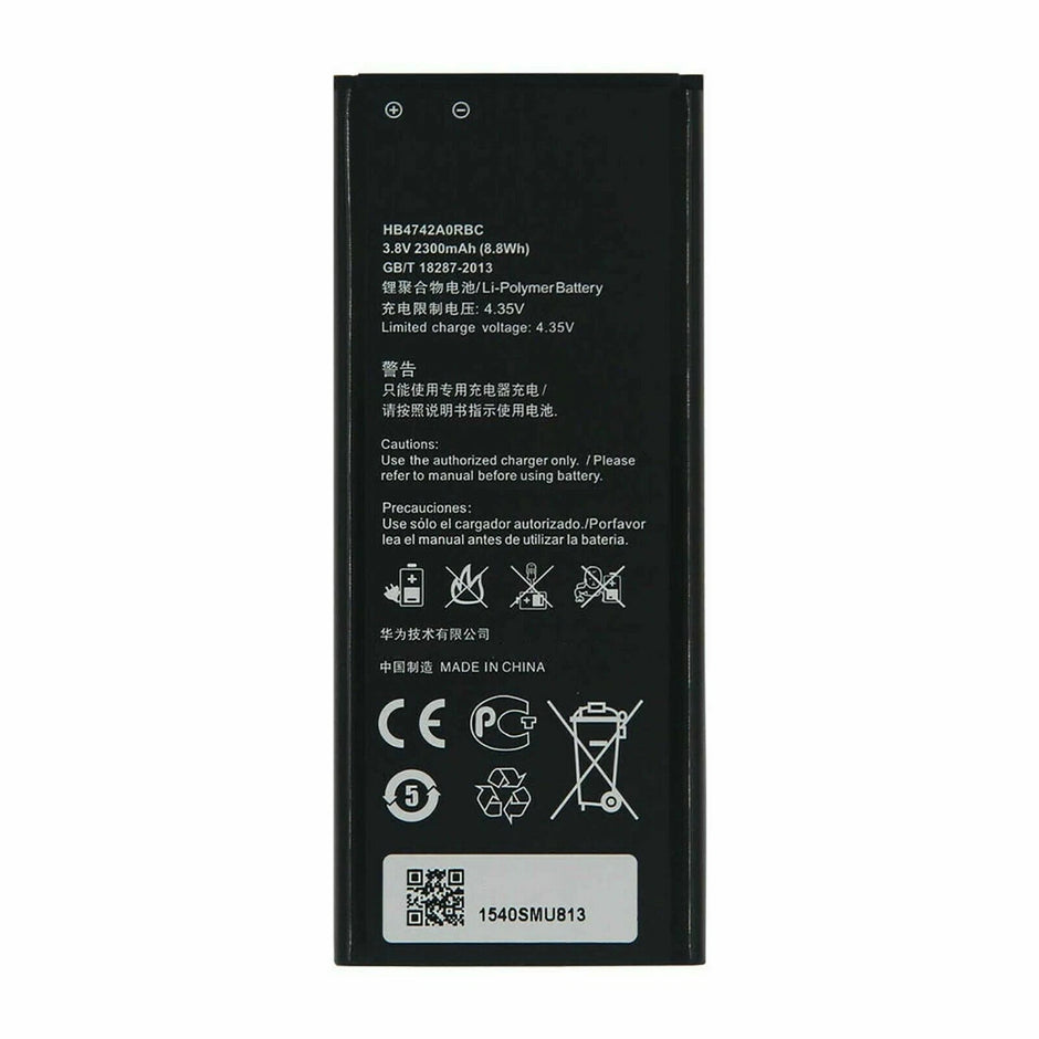 Batteria per Huawei HUAWEI ASCEND G730 | HONOR 3C HB4742A0RBC+ 2300mAh con KIT CACCIAVITI