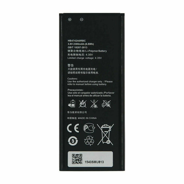 Batteria per Huawei HUAWEI ASCEND G730 | HONOR 3C HB4742A0RBC+ 2300mAh con KIT CACCIAVITI