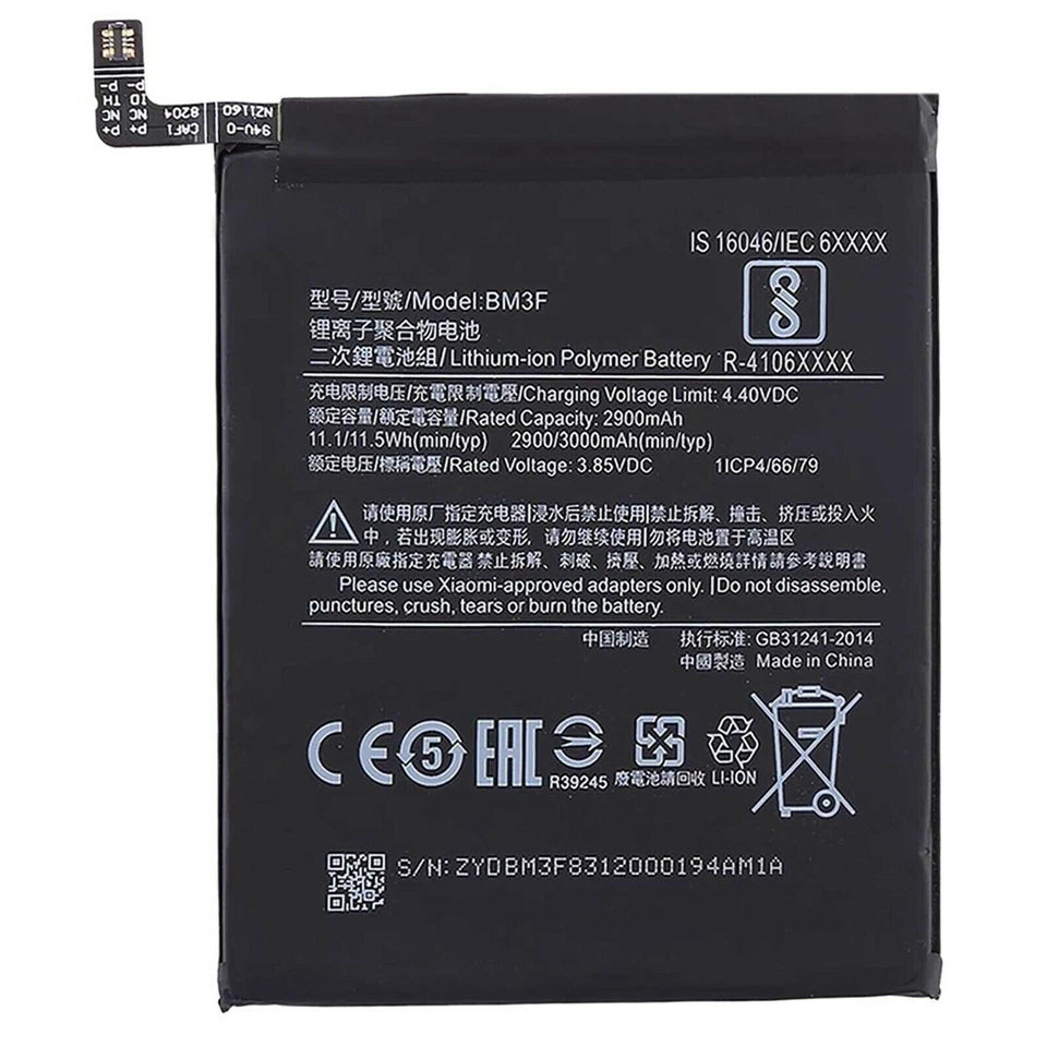 Batteria per XIAOMI MI8 PRO MI 8 PRO BM3F da 3000MAH con KIT CACCIAVITI