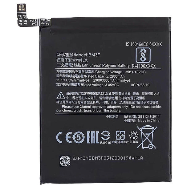 Batteria per XIAOMI MI8 PRO MI 8 PRO BM3F da 3000MAH con KIT CACCIAVITI