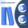 BATTERIA RICARICABILE FORMATO 14500 LiFEPO4 AA da 600mAh 3.2V