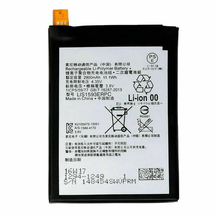 Batteria per SONY XPERIA Z5 E6653 E6603 LIS1593ERPC da 2900MAH con KIT CACCIAVITI
