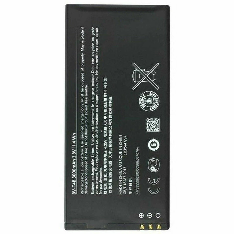 Batteria per NOKIA BV-T4B MICROSOFT LUMIA 640XL da 3000MAH con KIT CACCIAVITI