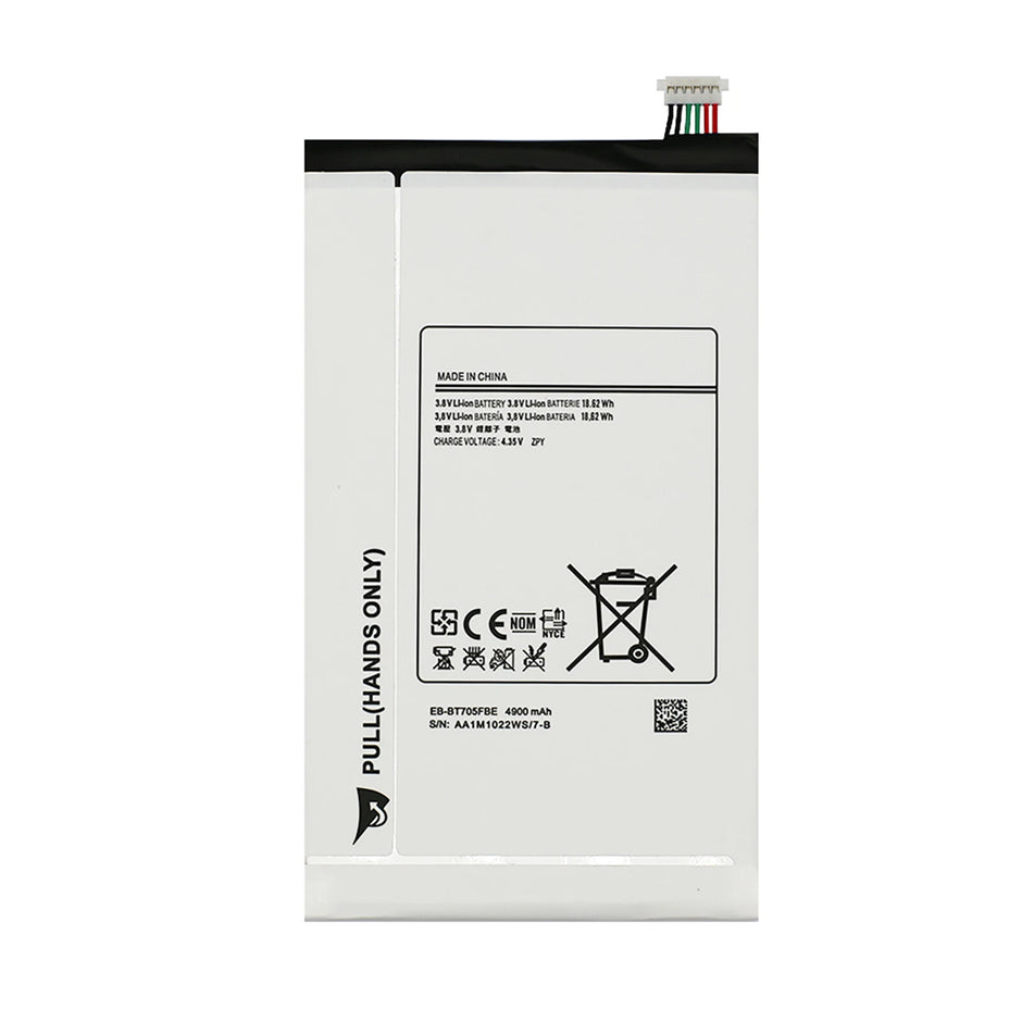 Batteria per Samsung Galaxy TAB S 8.4 T705 EB-BT705FBE 4900MAH con KIT CACCIAVITI