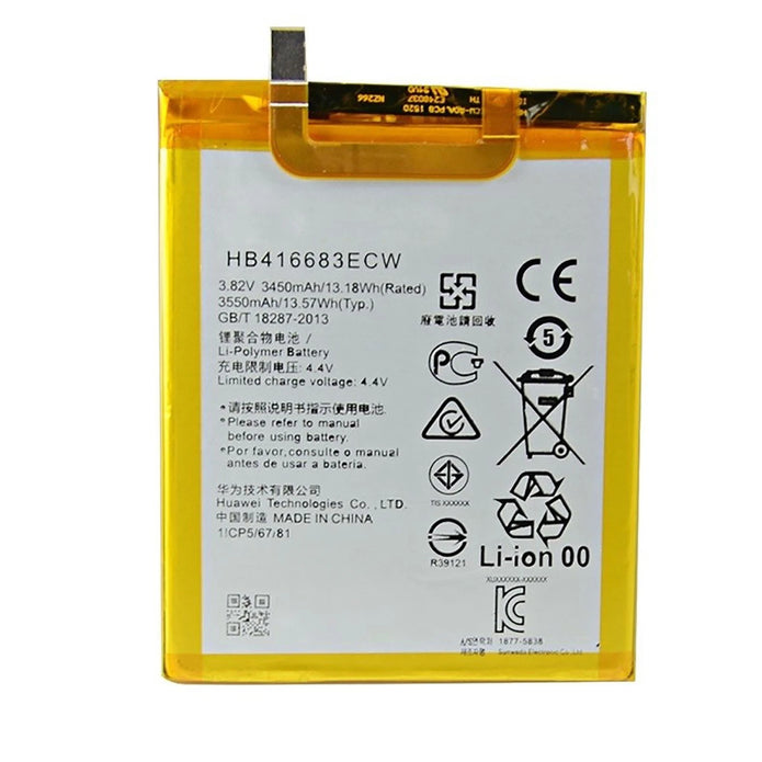 Batteria per Huawei NEXUS 6P HB416683ECW 3450MAH con KIT CACCIAVITI