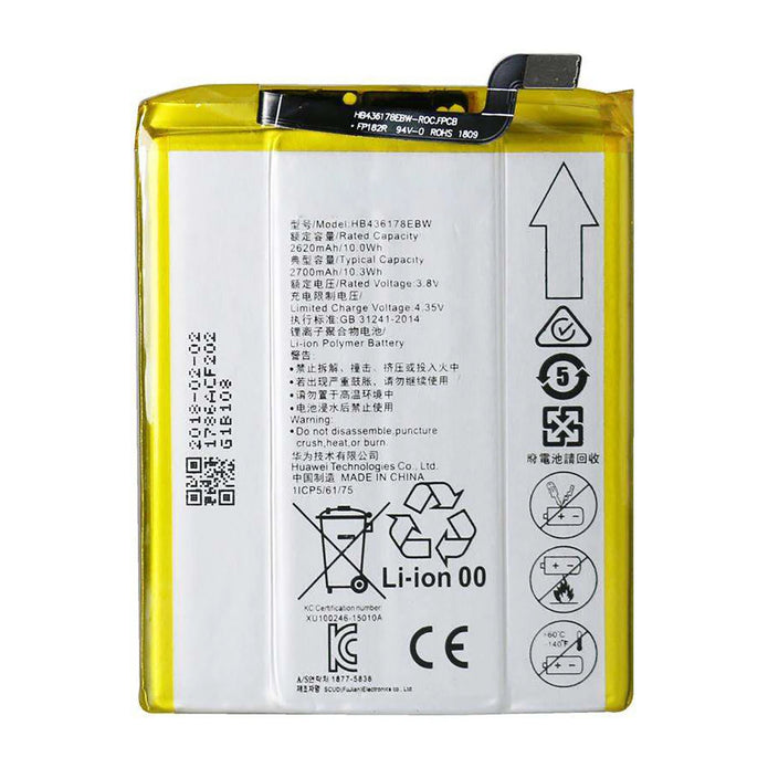 Batteria per Huawei MATE S HB436178EBW 2700MAH con KIT CACCIAVITI
