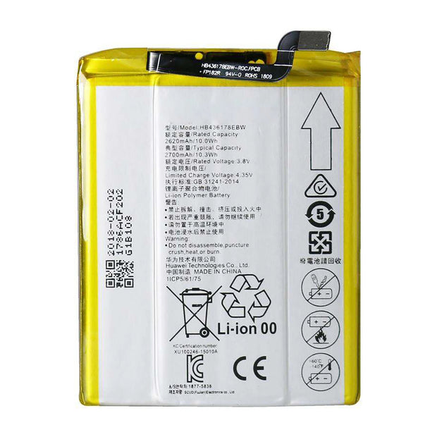 Batteria per Huawei MATE S HB436178EBW 2700MAH con KIT CACCIAVITI