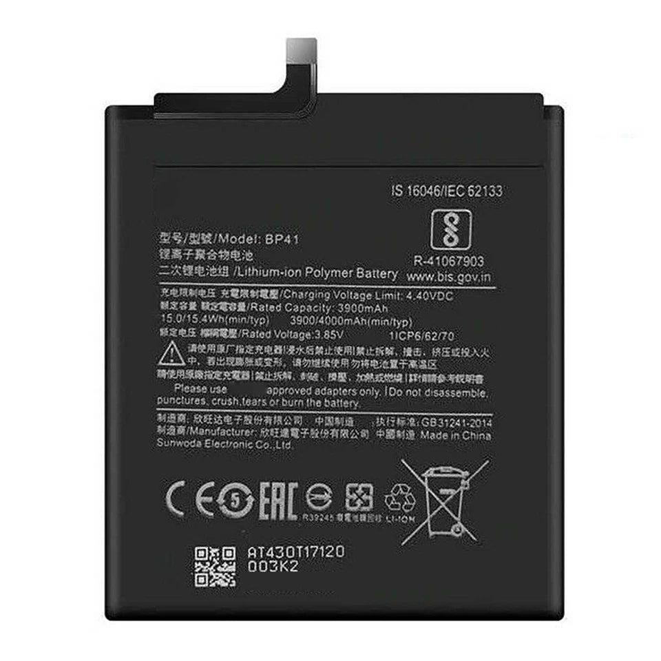 Batteria per XIAOMI REDMI K20 | MI 9T BP41 da 4000MAH con KIT CACCIAVITI