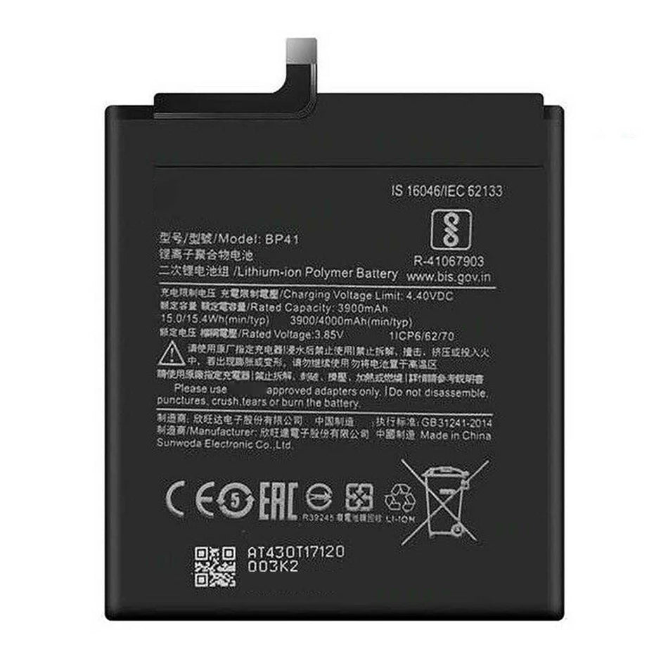 Batteria per XIAOMI REDMI K20 | MI 9T BP41 da 4000MAH con KIT CACCIAVITI