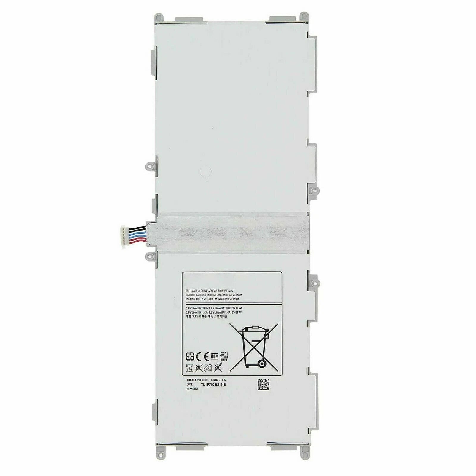 Batteria per Samsung Galaxy TAB 4 10.1 T530 EB-BT530FBE con KIT CACCIAVITI