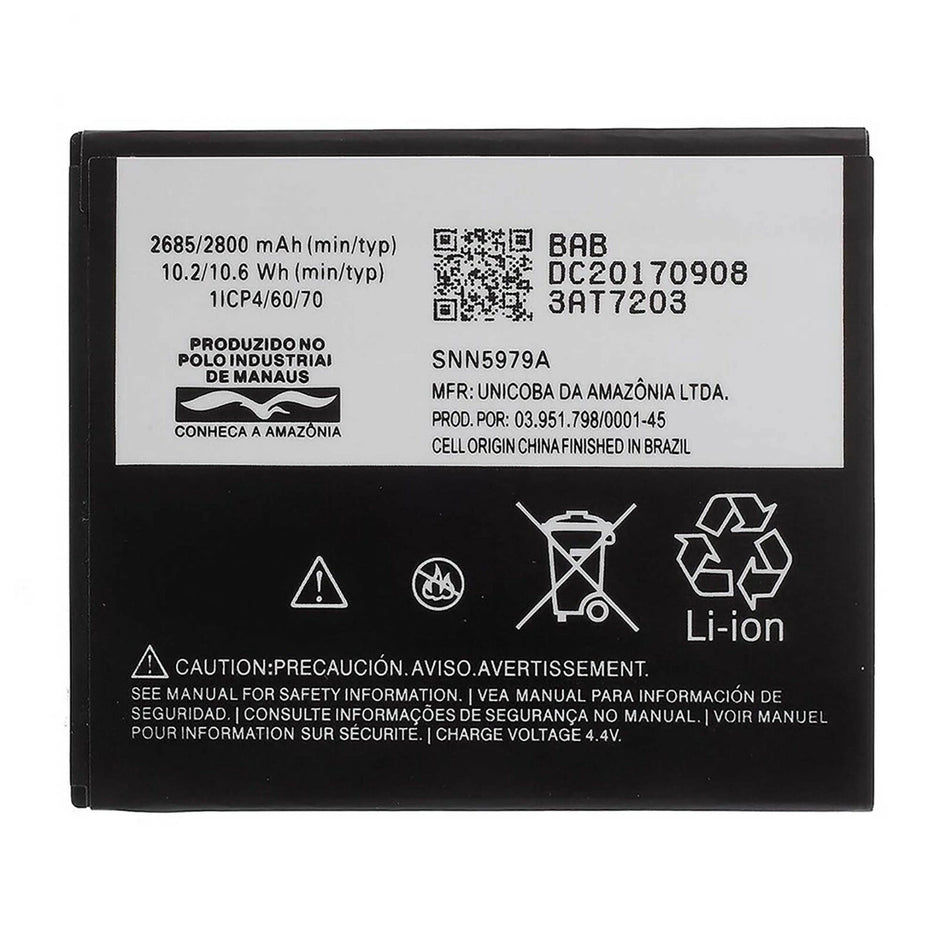 Batteria per MOTOROLA MOTO E3 | MOTO G4, PLAY MOTO | G5 GK40 da 2800mAh con KIT CACCIAVITI
