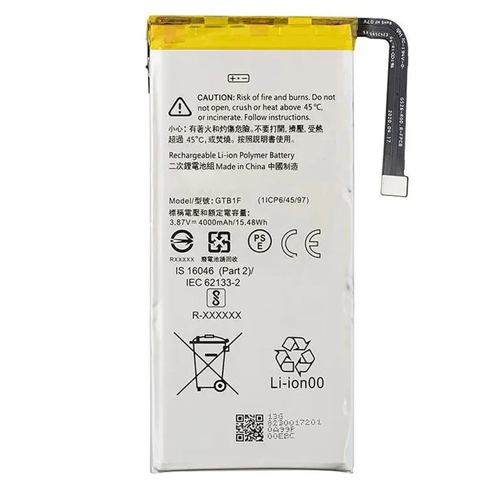 Batteria per GOOGLE PIXEL 5 GTB1F da 4000MAH con KIT CACCIAVITI