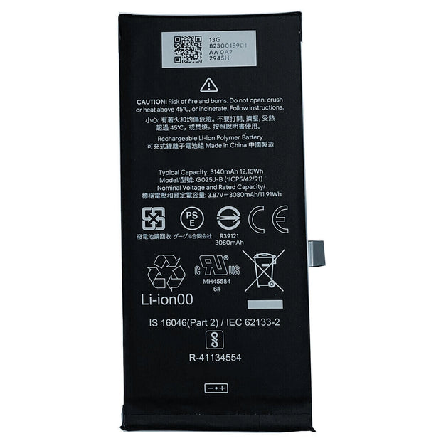 Batteria per GOOGLE PIXEL 4A G025J-B da 3140MAH con KIT CACCIAVITI