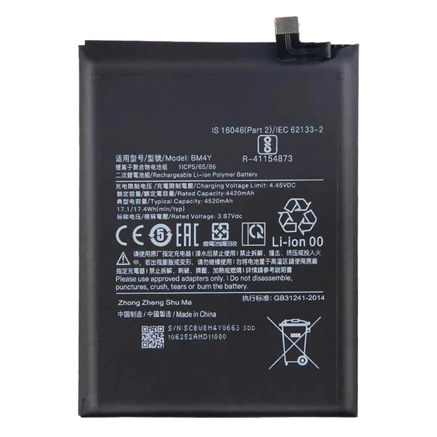 Batteria per XIAOMI BM4Y POCO F3 | REDMI K40 | K40 PRO da 4520MAH con KIT CACCIAVITI