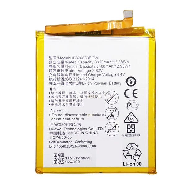 Batteria per Huawei P9 PLUS HB376883ECW 3400MAH con KIT CACCIAVITI