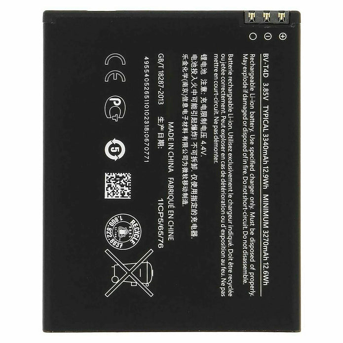 Batteria per NOKIA BV-T4D MICROSOFT LUMIA 950XL da 3340MAH con KIT CACCIAVITI
