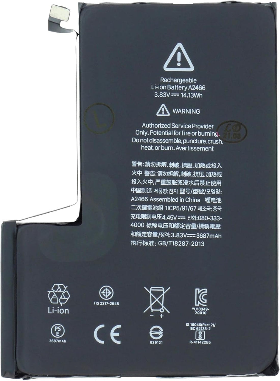 Batteria per Apple iPhone 12 PRO MAX da 3687mAh con KIT CACCIAVITI