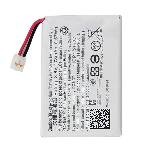 Batteria per Garmin Instinct Solar GPS | 361-00086-24 con KIT CACCIAVITI