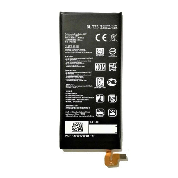 Batteria per LG BL-T33 | Q6 | Q6A | Q6+ PLUS da 3000MAH con KIT CACCIAVITI