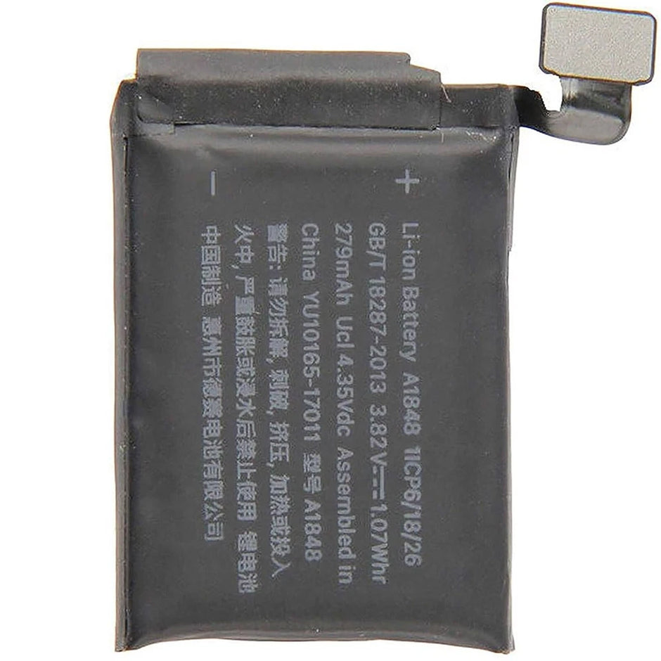 Batteria per Apple iWatch 3 Generazione 38mm (GPS+LTE) A1848 da 279mAh con KIT CACCIAVITI