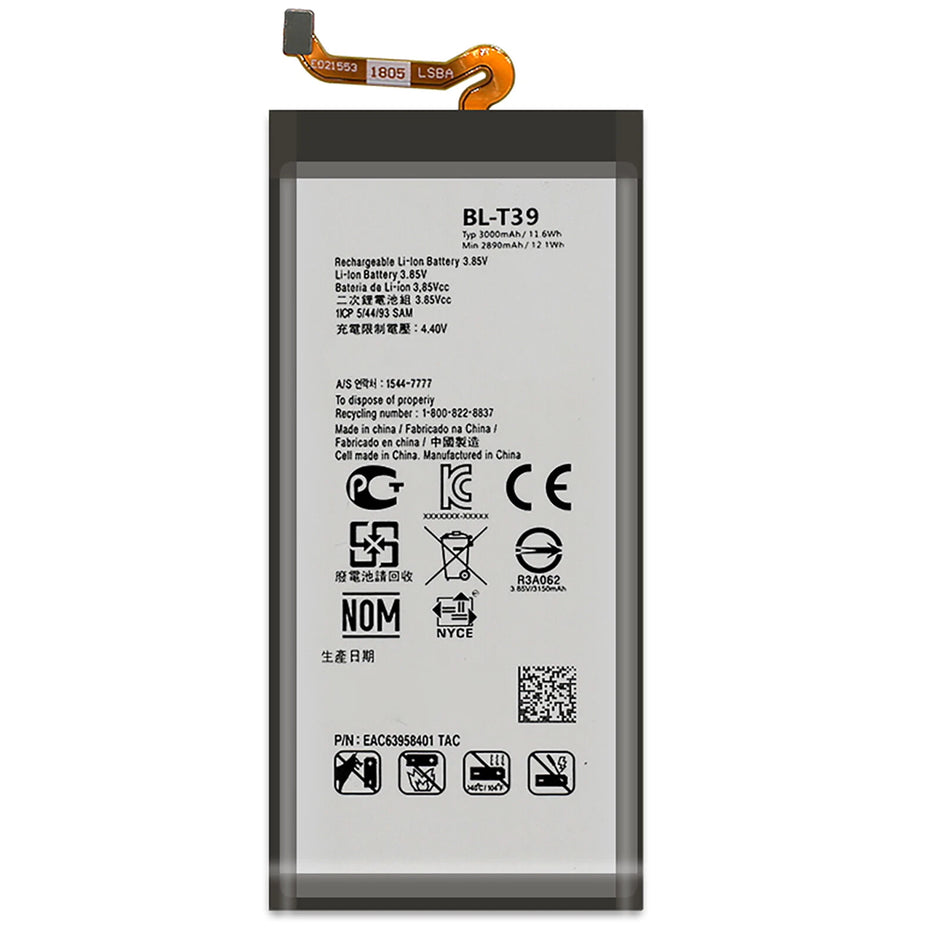 Batteria per LG BL-T39 | Q7 | G7 THINQ FIT PLUS da 3000MAH con KIT CACCIAVITI