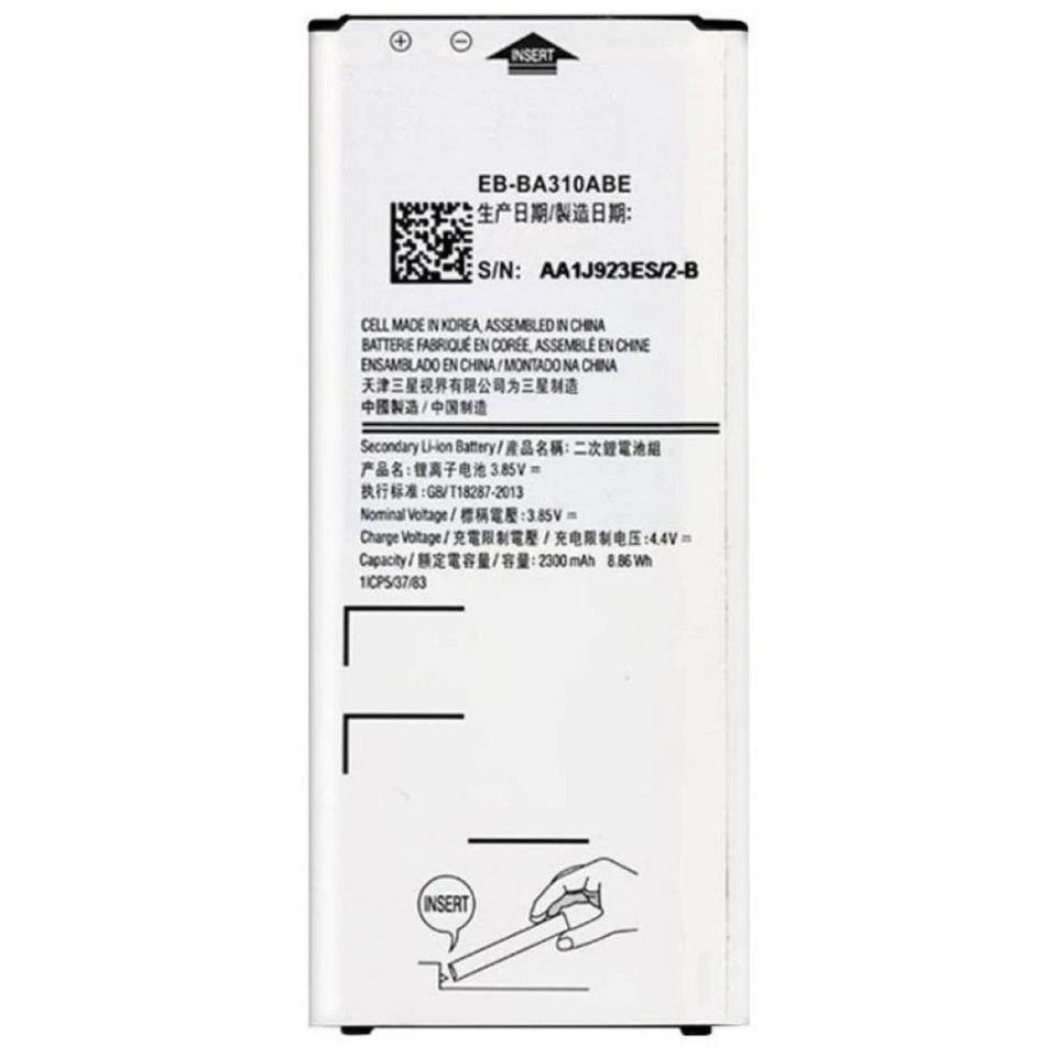 Batteria per Samsung Galaxy A3 2016 A310F EB-BA310ABE con KIT CACCIAVITI