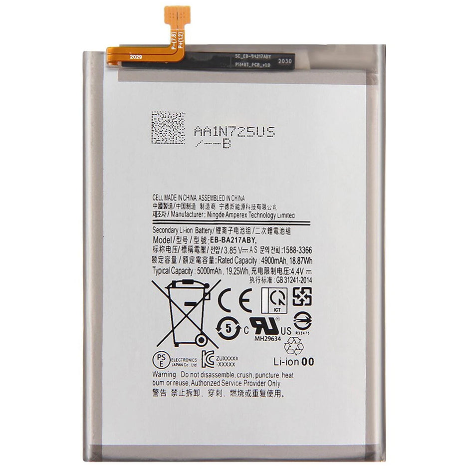 Batteria per Samsung Galaxy A12 / A21S EB-BA217ABY 5000MAH con KIT CACCIAVITI