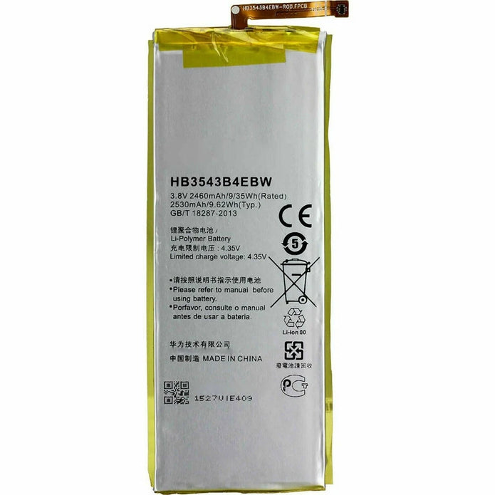 Batteria per Huawei ASCEND P7 HB3543B4EBW 2530MAH con KIT CACCIAVITI