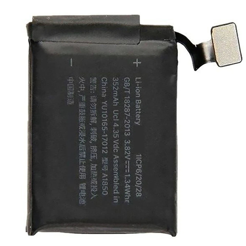 Batteria per Apple iWatch 3 Generazione 42mm (GPS+LTE) A1850 da 352mAh con KIT CACCIAVITI
