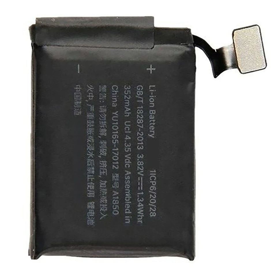 Batteria per Apple iWatch 3 Generazione 42mm (GPS+LTE) A1850 da 352mAh con KIT CACCIAVITI