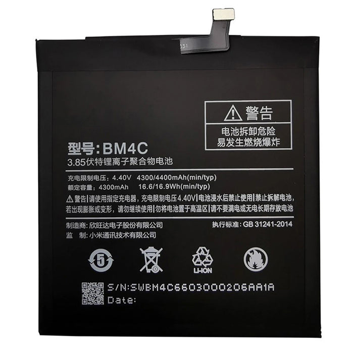 Batteria per XIAOMI REDMI MI MIX BM4C da 4400MAH con KIT CACCIAVITI