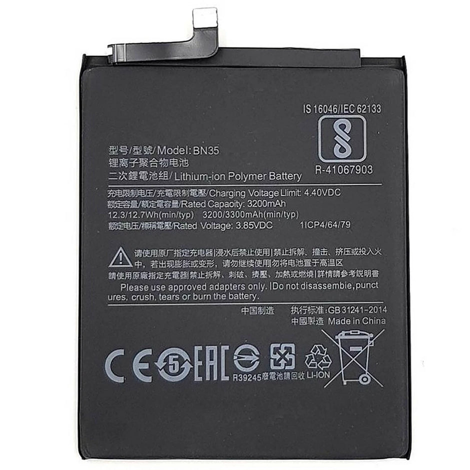 Batteria per XIAOMI REDMI 5 BN35 da 3300mAh con KIT CACCIAVITI