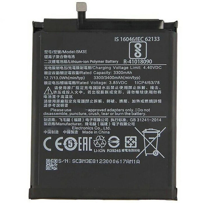 Batteria per XIAOMI MI 8 MI8 BM3E da 3400mAh con KIT CACCIAVITI