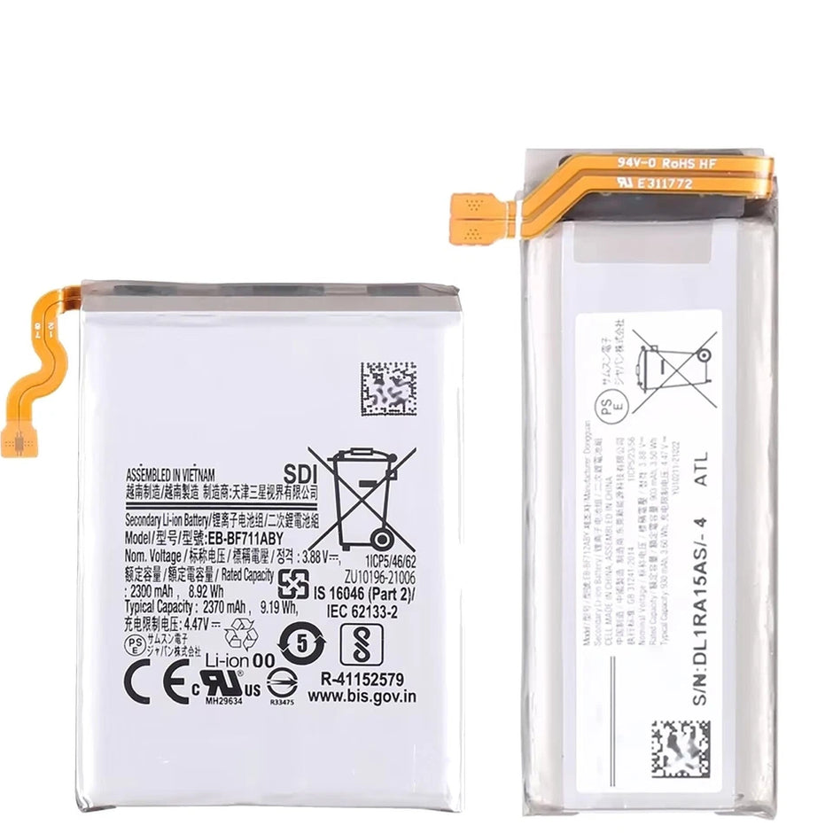 Batteria per Samsung Z FLIP 3 SM-F711B / EB-BF711 / EB-BF712 (ENTRAMBE) con KIT CACCIAVITI
