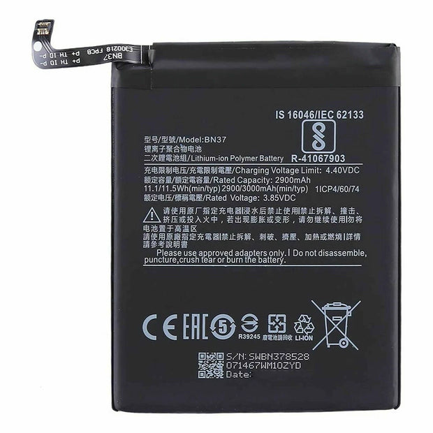 Batteria per XIAOMI MI REDMI 6 | 6A BN37 da 3000MAH con KIT CACCIAVITI